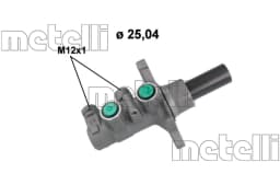 Peapiduri silinder METELLI 05-1272