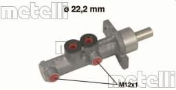 Peapiduri silinder METELLI 05-0597