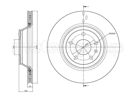 Piduriketas METELLI 23-0941C
