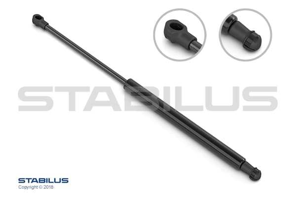 Gaasivedru, istme reguleerimine STABILUS 024351