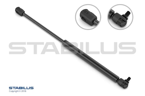 Gaasivedru, seadmeruumi luuk STABILUS 2482LQ
