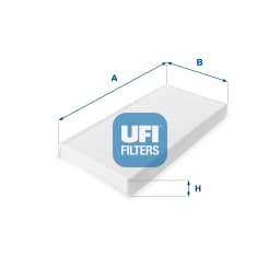 Filter, salongiõhk UFI 53.034.00