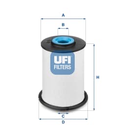 Kütusefilter UFI 26.033.00