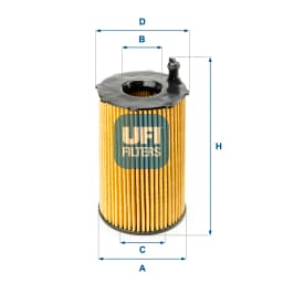 Õlifilter UFI 25.141.00