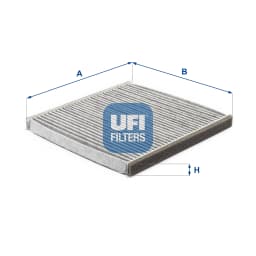 Filter, salongiõhk UFI 54.117.00