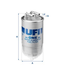 Kütusefilter UFI 24.ONE.02