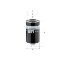 Kütusefilter UFI 24.503.00