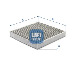 Filter, salongiõhk UFI 54.122.00