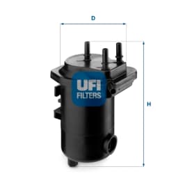 Kütusefilter UFI 24.014.00