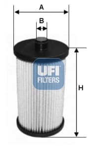 Kütusefilter UFI 26.057.00