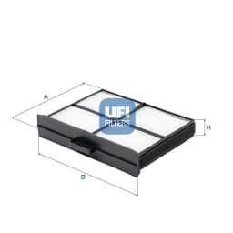 Filter, salongiõhk UFI 53.631.00