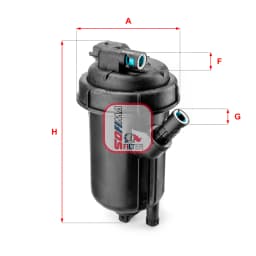 Kütusefilter SOFIMA S 5125 GC