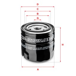 Õlifilter SOFIMA S 3440 R