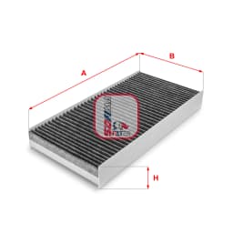 Filter, salongiõhk SOFIMA S 4160 CA