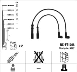 Süütesüsteemikomplekt NGK 9262