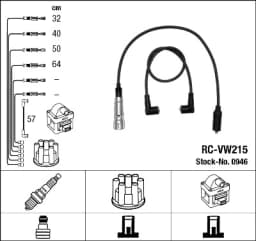 Süütesüsteemikomplekt NGK 0946