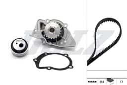 Veepump + hammasrihmakomplekt DOLZ KD030