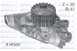 Veepump, mootori jahutus DOLZ C124