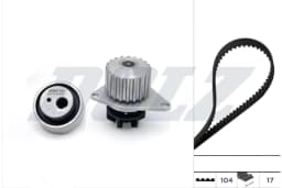 Veepump + hammasrihmakomplekt DOLZ KD006