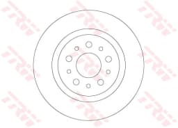 Piduriketas TRW DF6714