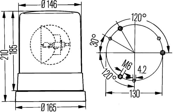 Märgutuled HELLA 2RL 004 958-101