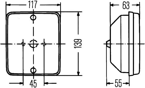 Tagurdustuli HELLA 2ZR 003 236-051