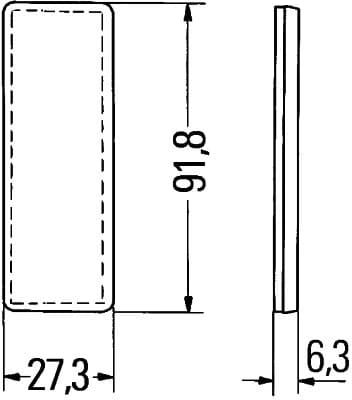 Reflektor HELLA 8RA 342 014-157