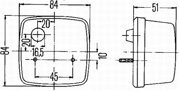 Tagatuli HELLA 2SA 003 014-051