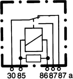 Relee, kojamehed-pesu-intervall HELLA 4RD 965 453-041