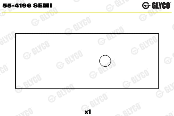Laagripuks, keps GLYCO 55-4196 SEMI