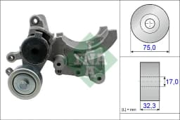 Rihmapinguti, soonrihm Schaeffler INA 534 0452 10