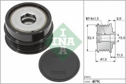 Generaatori vabakäik Schaeffler INA 535 0339 10