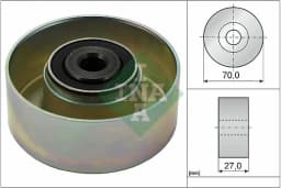 Seade-/juhtrull, soonrihm Schaeffler INA 532 0214 10