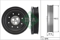 Rihmaratas, väntvõll Schaeffler INA 544 0134 10