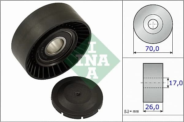 Pingutusrull, soonrihm Schaeffler INA 531 0891 10
