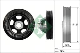 Rihmaratas, väntvõll Schaeffler INA 544 0195 10