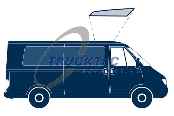 Tihend, katuseluuk TRUCKTEC AUTOMOTIVE 02.54.056
