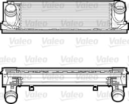 Kompressoriõhu radiaator VALEO 818260