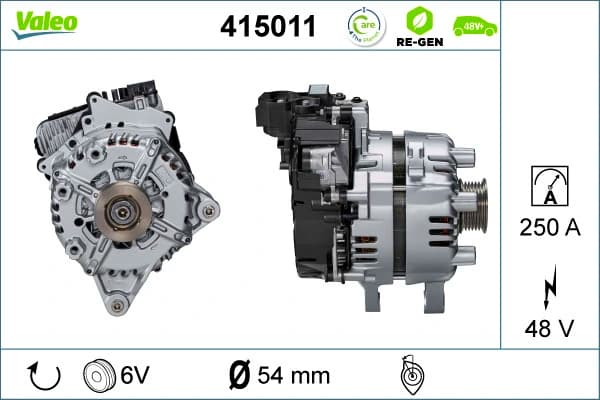 Käivitusgeneraator VALEO 415011