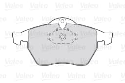 Piduriklotsi komplekt, ketaspidur VALEO 301305