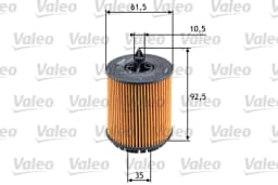 Õlifilter VALEO 586563