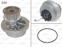 Veepump, mootori jahutus VALEO 506308