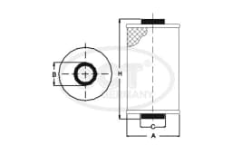Õlifilter SCT - MANNOL SH 4793 P