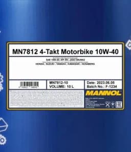 Mootoriõli SCT - MANNOL MN7812-10