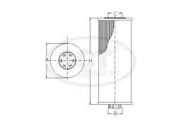 Õlifilter SCT - MANNOL SH 446 P