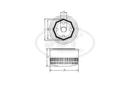 Õlifilter SCT - MANNOL SM 101