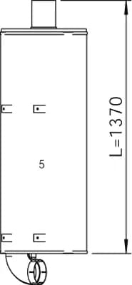 Kesk-/lõppsummuti DINEX 50473