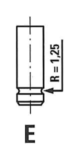 Väljalaskeventiil FRECCIA R4987/RCR