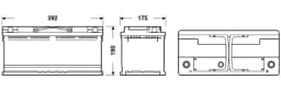Käivitusaku EXIDE EB1100