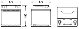 Käivitusaku EXIDE EB440